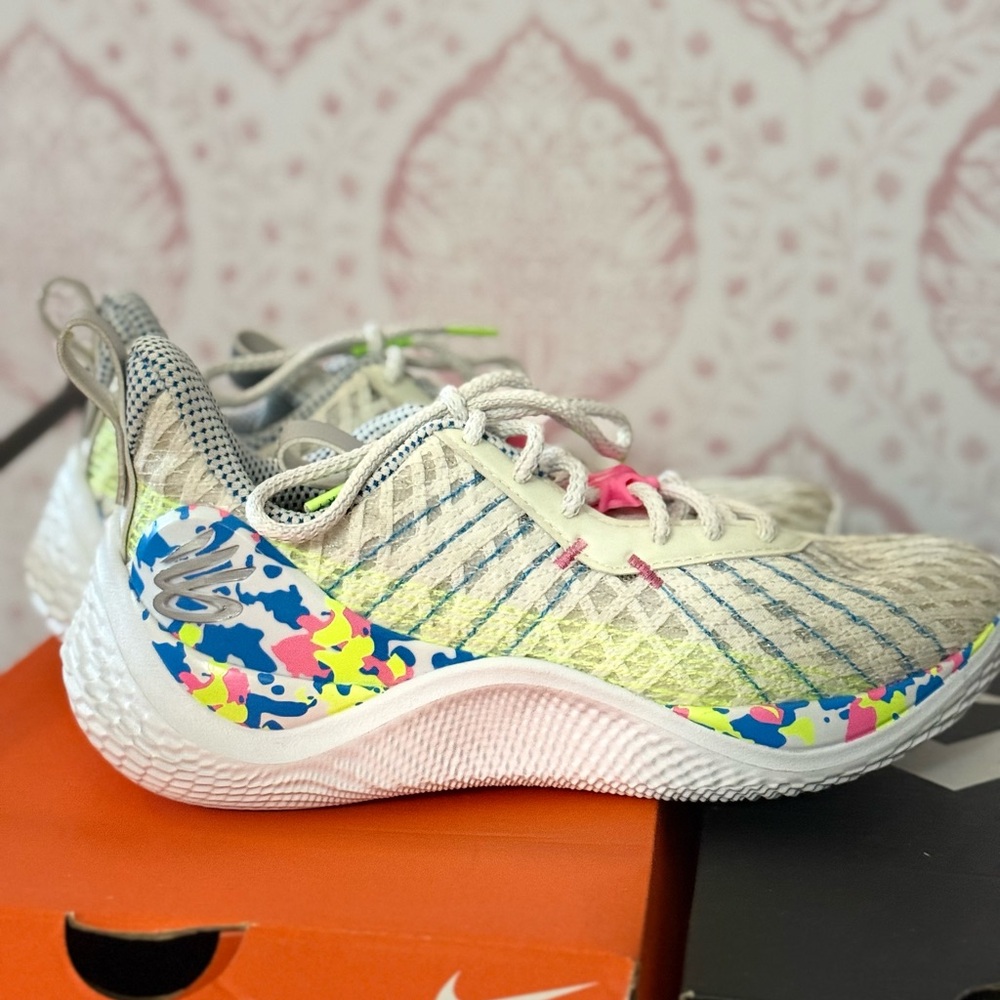 Under Armour Kids Sneakers with Multicolor Accents